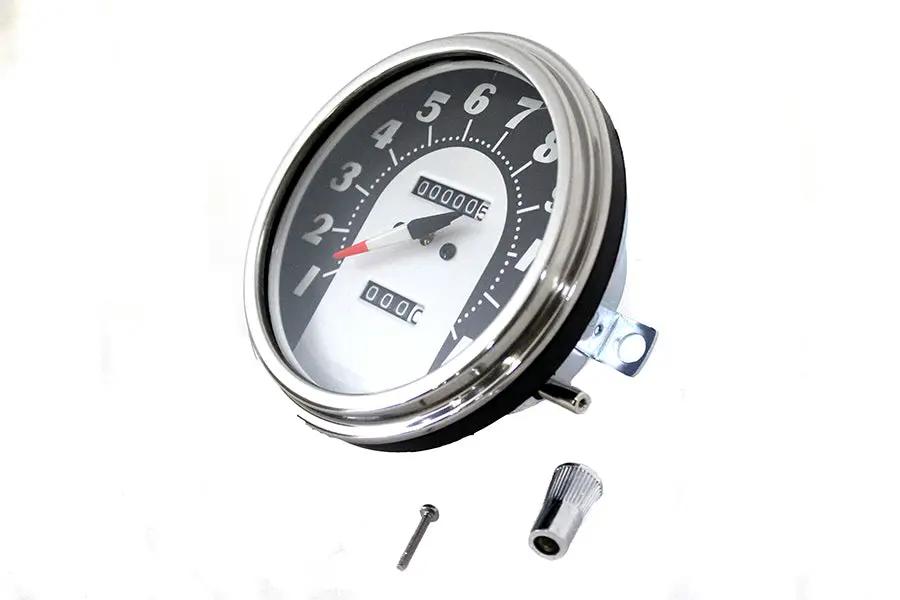 V-Twin 1962-1967 Replica 1:1 FL Speedometer with Accurate Face Design by V-Twin