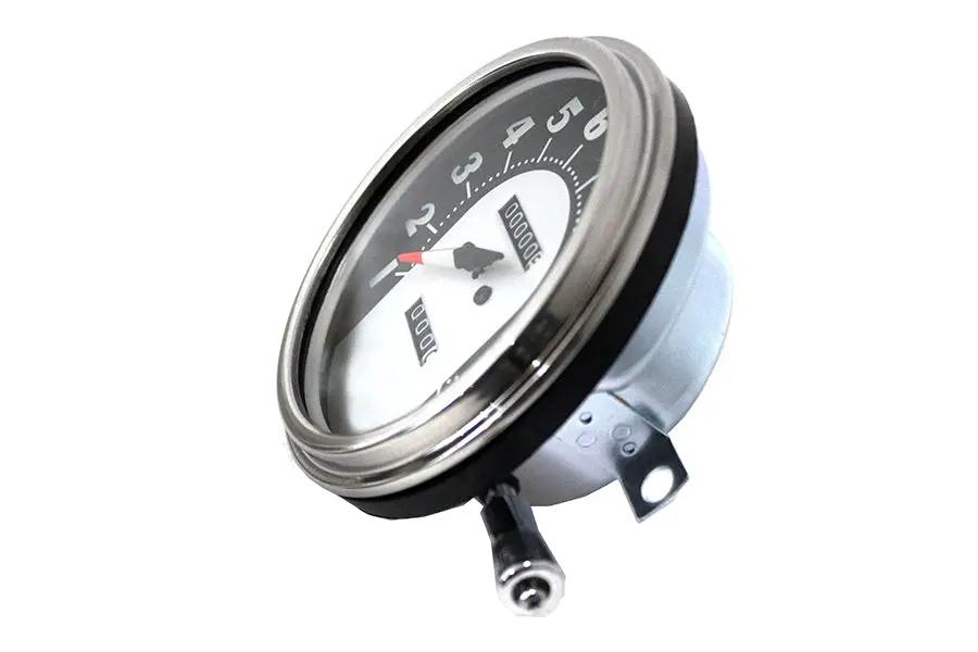 V-Twin 1962-1967 Replica 1:1 FL Speedometer with Accurate Face Design by V-Twin