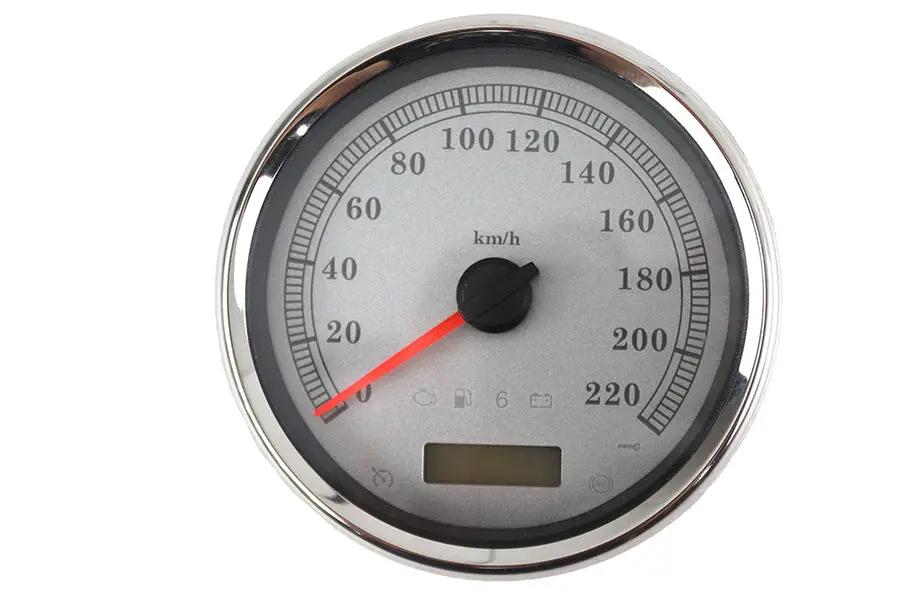 V-Twin 83105S 5-Inch Electronic Speedometer Assembly for Harley Davidson FXD & FLST by V-Twin
