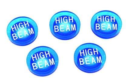 Wyatt Gatling Part 70117E High Beam Blue Indicator Lenses for Harley Davidson FX & XL Models by Wyatt Gatling