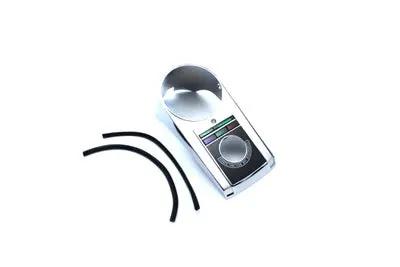 V-Twin Chrome Dash Cover for Harley Davidson FXST and FLST Models - Part 74361 by V-Twin