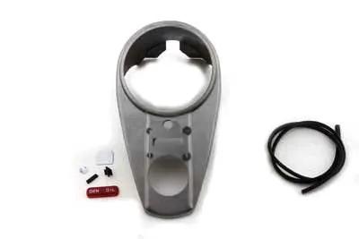 V-Twin Raw Two Light Dash Panel for 1947-1956 Harley Davidson FL by V-Twin