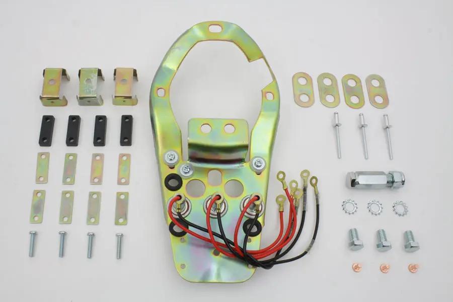 V-Twin Three Light Dash Base for Harley Davidson FXST (1984-1993) by V-Twin