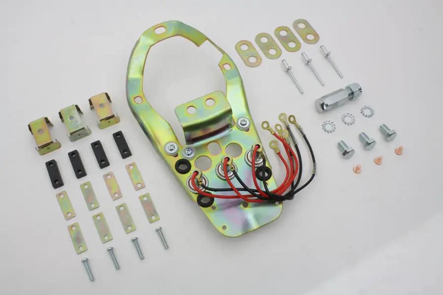 V-Twin Three Light Dash Base for Harley Davidson FXST (1984-1993) by V-Twin