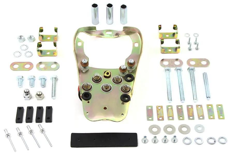 V-Twin Cast Five Light Dash Base for Harley Davidson FL (1968-1977) by V-Twin