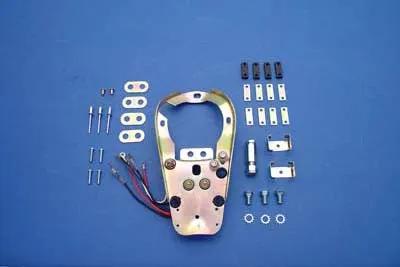 V-Twin Two Light Dash Base Kit for Harley Davidson FL Models (1959-1961) by V-Twin