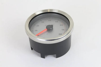 V-Twin 83114S 4 Inch Silver Electronic Tachometer for Harley Davidson XL Models by V-Twin