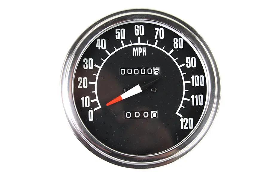 V-Twin 39-0995 Speedometer with 2240:60 Ratio for Harley Davidson FXST & FLST Models by V-Twin