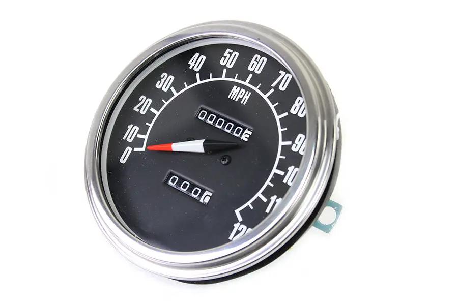 V-Twin 39-0995 Speedometer with 2240:60 Ratio for Harley Davidson FXST & FLST Models by V-Twin