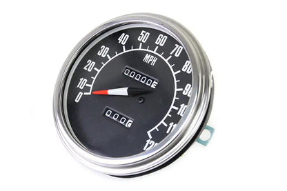 V-Twin 39-0995 Speedometer with 2240:60 Ratio for Harley Davidson FXST & FLST Models by V-Twin