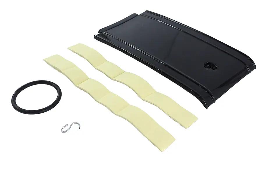 V-Twin Die Cast Tank Trim Cover for Harley Davidson FXST (Black) – Part# 74228B by V-Twin