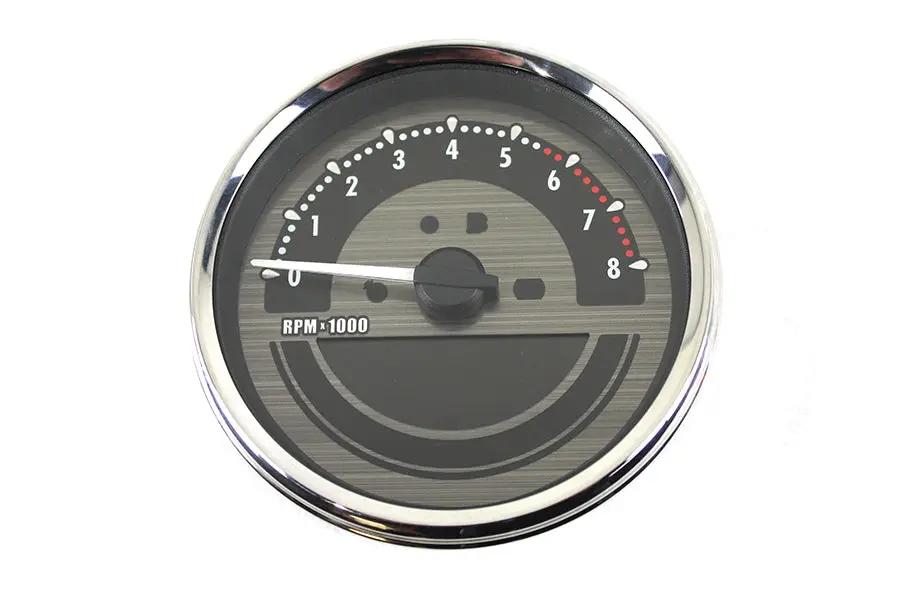 AEE 5 Inch Dakota Style Speedometer Black for Harley Davidson FLHR Models by V-Twin