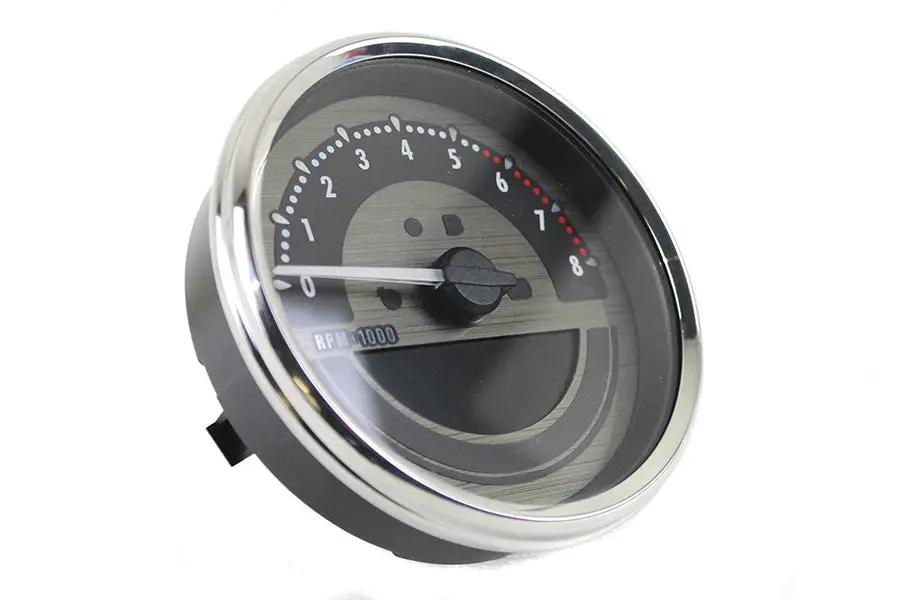 AEE 5 Inch Dakota Style Speedometer Black for Harley Davidson FLHR Models by V-Twin