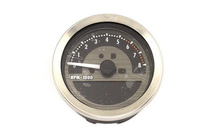 AEE 4 Inch Dakota Style Speedometer and Tachometer with Black Face for Harley Davidson FLT by AEE