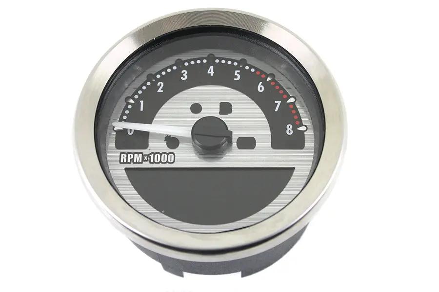 AEE 4 Inch Dakota Style Speedometer and Tachometer with Silver Finish for Harley Davidson FLT by AEE