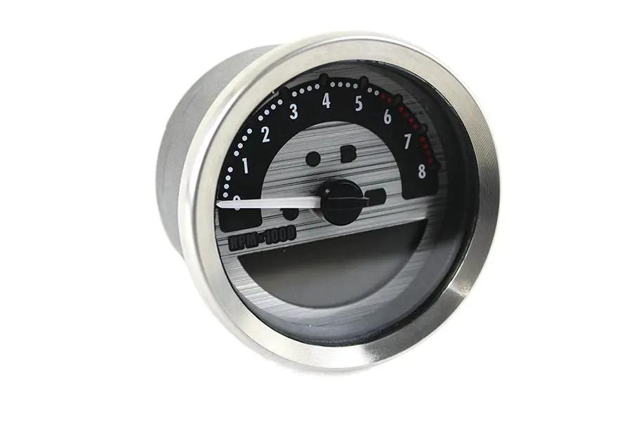 AEE 4 Inch Dakota Style Speedometer and Tachometer with Silver Finish for Harley Davidson FLT by AEE