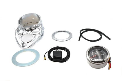 V-Twin 85mm GPS Speedometer Kit for Harley Davidson EL, UL, WL 1936-1938 by V-Twin