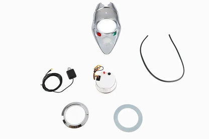 V-Twin 85mm GPS Speedometer Kit for Harley Davidson FL and W Models by V-Twin
