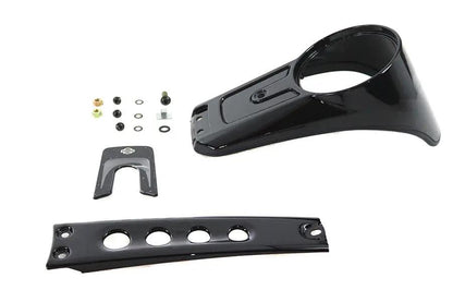 OE Softail Deluxe Dash Panel Black for Harley Davidson Models - Part 70900817 by OE