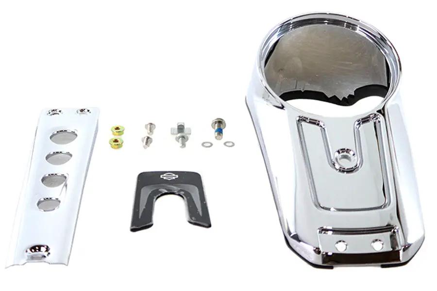 OE Softail Deluxe Dash Panel Chrome for Harley Davidson FLSB Models by OE