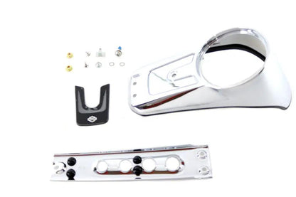 OE Softail Deluxe Dash Panel Chrome for Harley Davidson FLSB Models by OE
