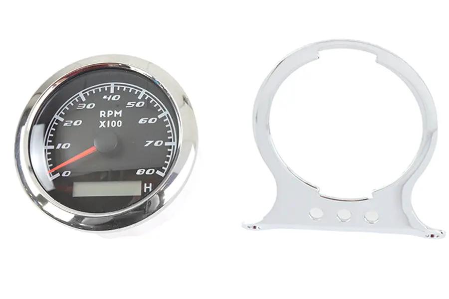 V-Twin 85mm Electric Tachometer Kit for Harley Davidson XL Models by V-Twin