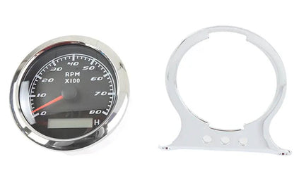V-Twin 85mm Electric Tachometer Kit for Harley Davidson XL Models by V-Twin