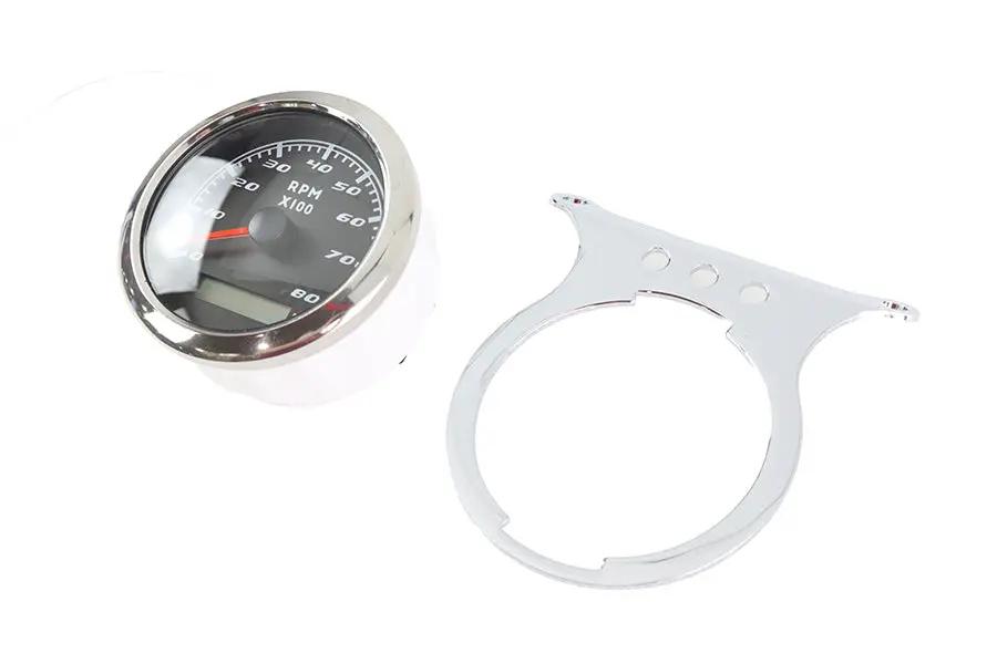 V-Twin 85mm Electric Tachometer Kit for Harley Davidson XL Models by V-Twin