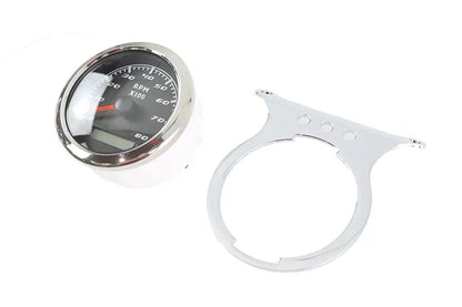 V-Twin 85mm Electric Tachometer Kit for Harley Davidson XL Models by V-Twin