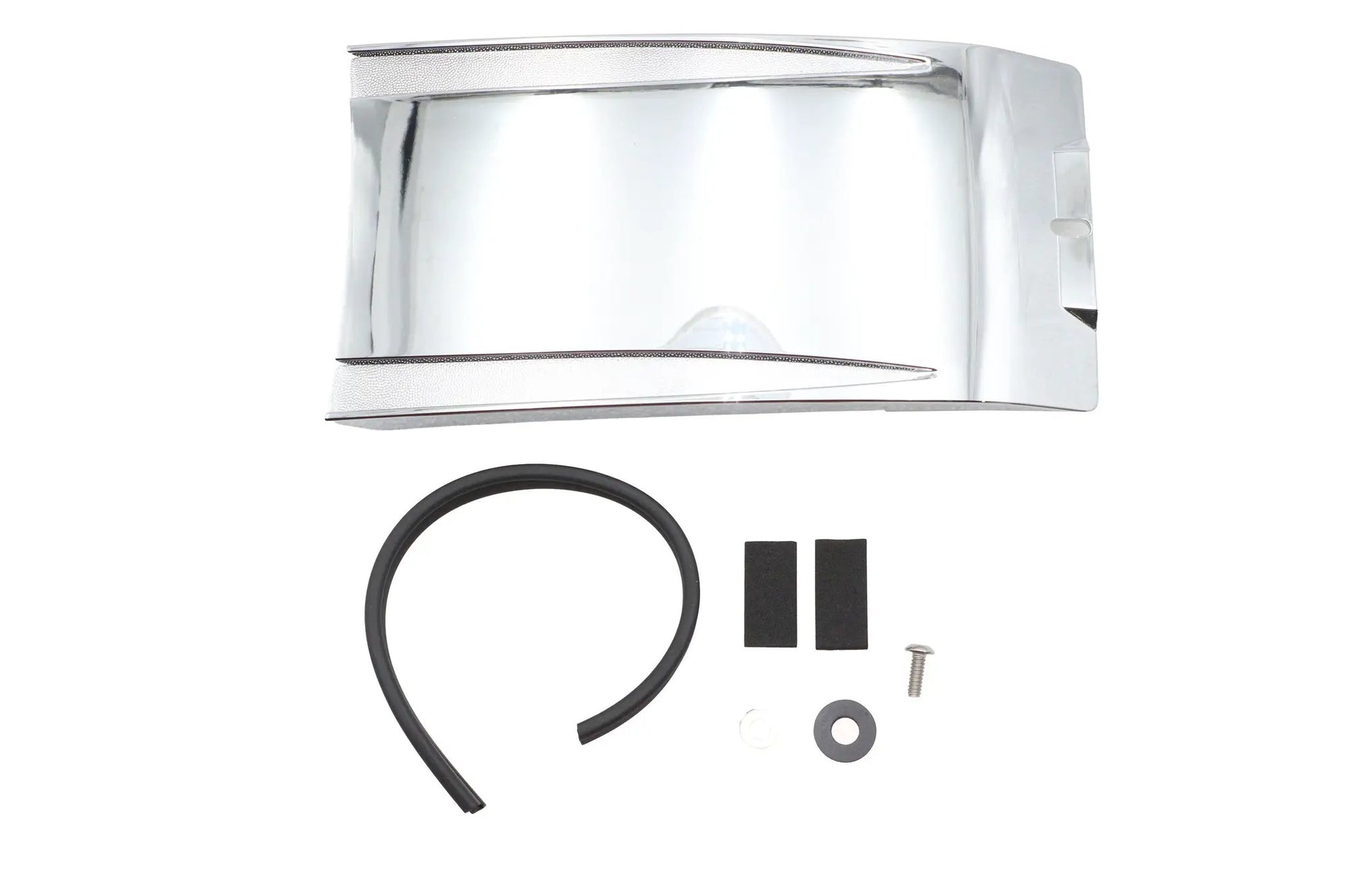 V-Twin Chrome Dash Panel Extension for Harley Davidson Models by V-Twin