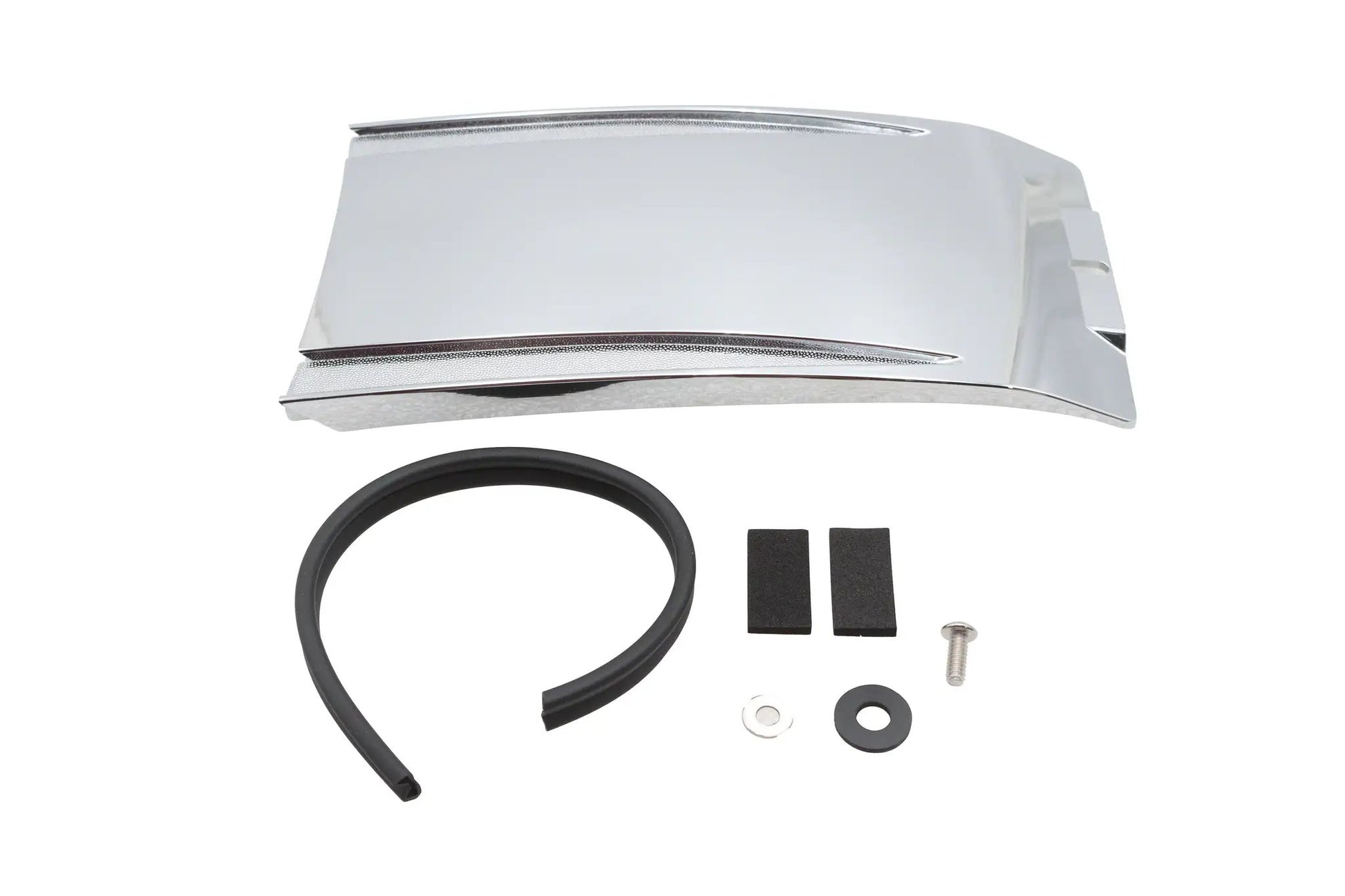 V-Twin Chrome Dash Panel Extension for Harley Davidson Models by V-Twin