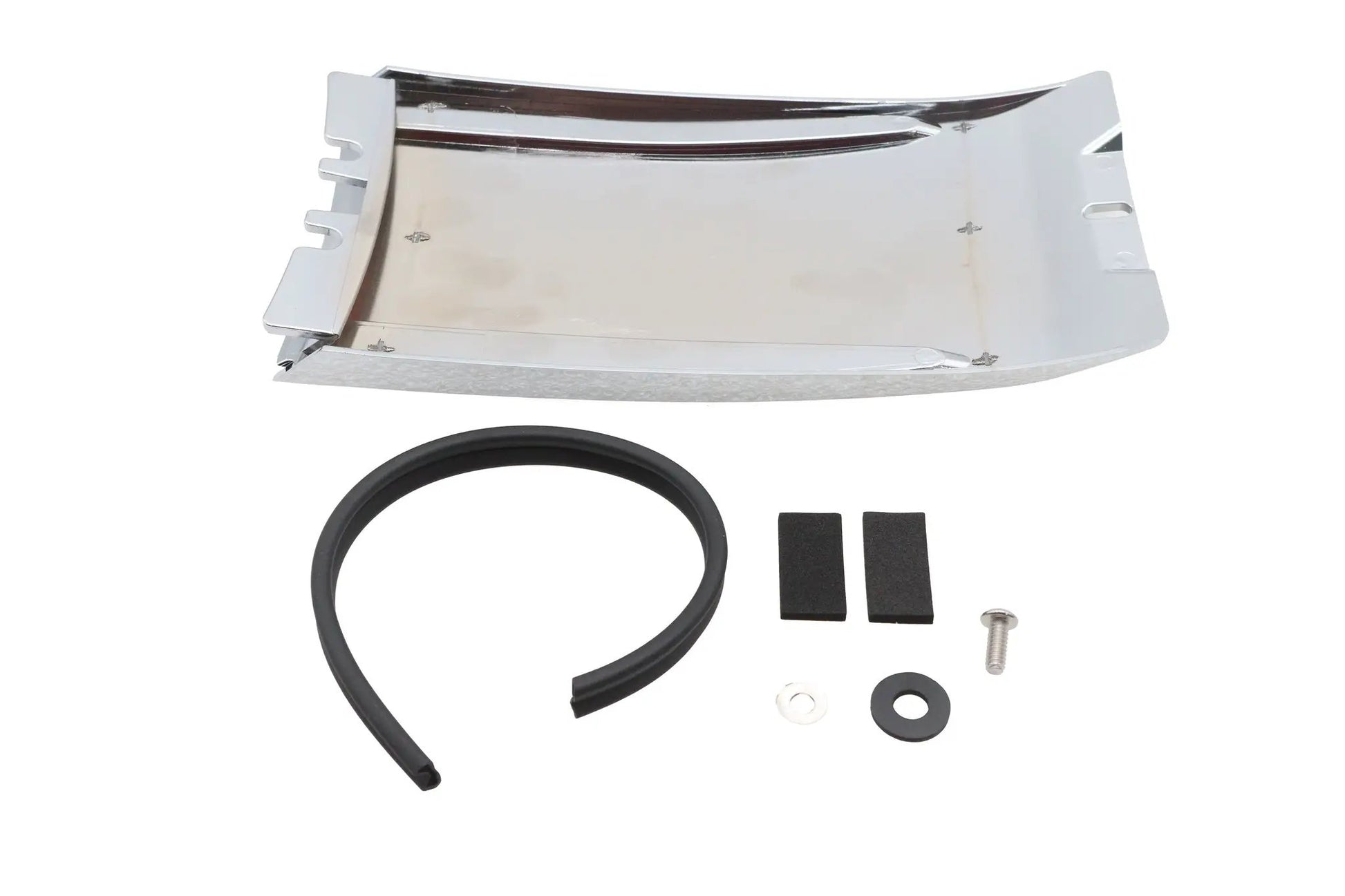 V-Twin Chrome Dash Panel Extension for Harley Davidson Models by V-Twin