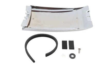 V-Twin Chrome Dash Panel Extension for Harley Davidson Models by V-Twin