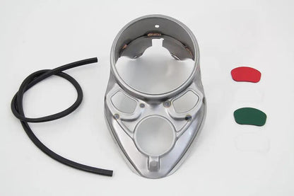 V-Twin 12-0070ARVT Raw Dash Panel for 1938 Harley Davidson EL, UL, WL Models by V-Twin