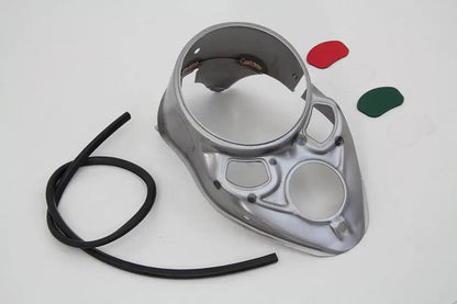 V-Twin 12-0070ARVT Raw Dash Panel for 1938 Harley Davidson EL, UL, WL Models by V-Twin