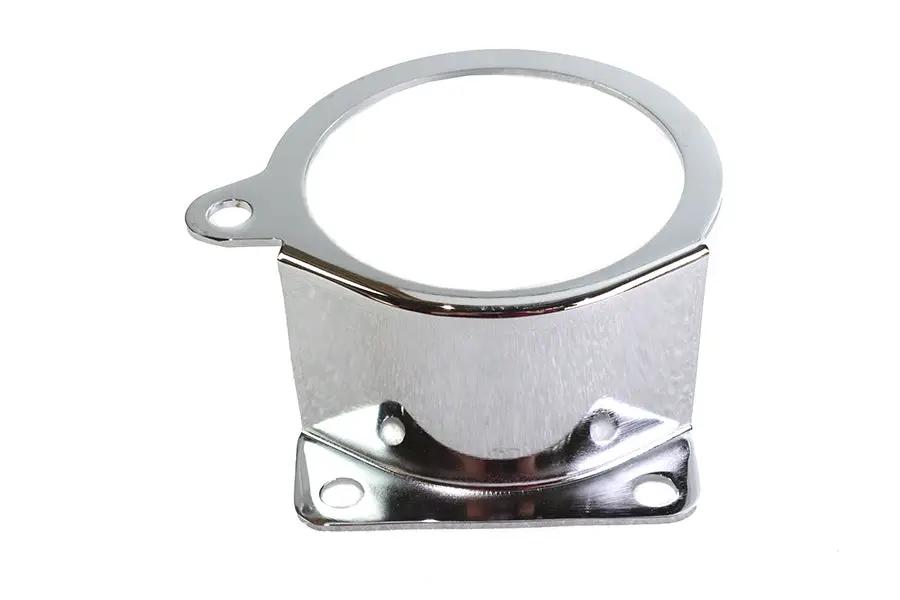 V-Twin 78791 85mm Chrome Gauge Bracket for Harley Davidson XL (1957-1966) by V-Twin