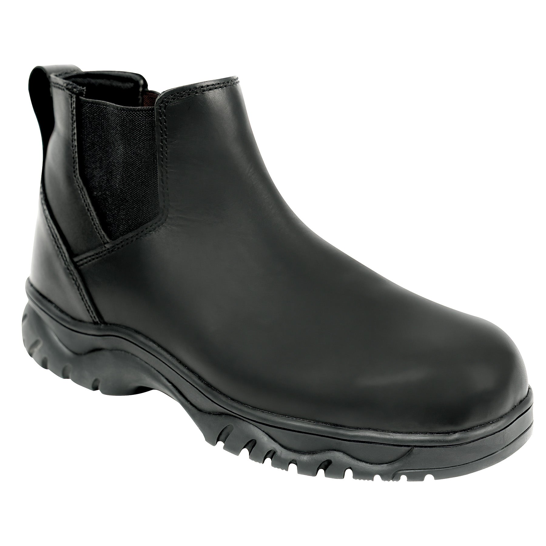 Rothco Forced Entry 6-Inch Composite Toe Chelsea Work Boots - Waterproof, Slip-Resistant, Size 13