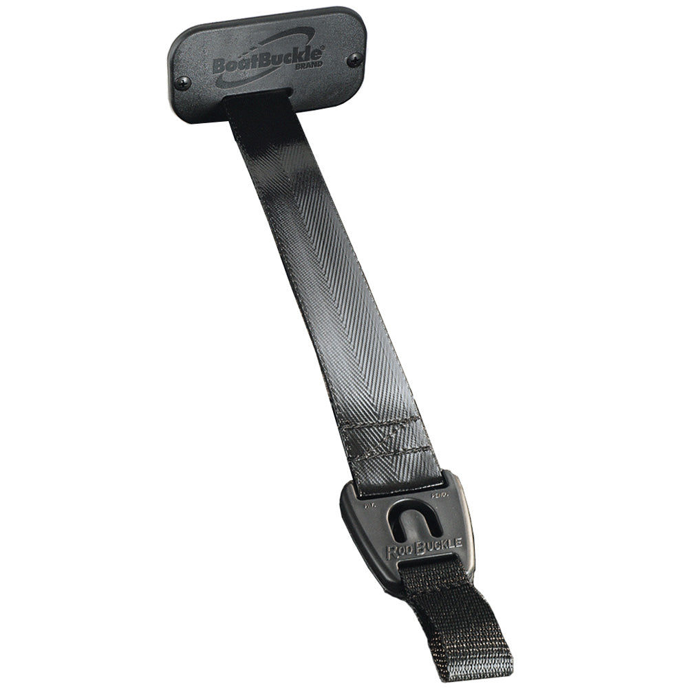 BoatBuckle RodBuckle Gunwale/Deck Mount - Retractable Rod Hold-Down System for Fishing Boats