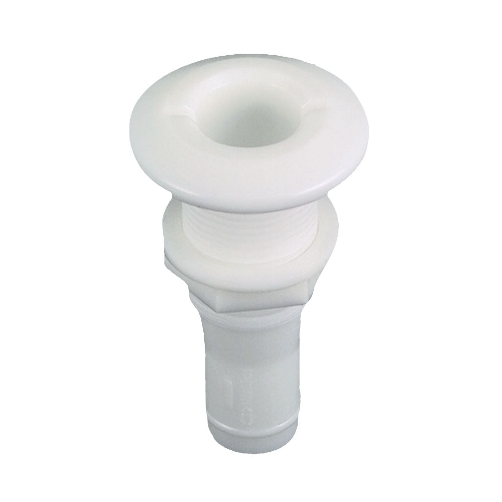 Perko 5/8 inch Thru-Hull Fitting for Hose - Plastic, Made in USA