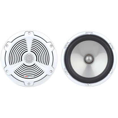 Boss Audio MR652C 6.5-inch Marine Speakers - White, 350W Power Handling