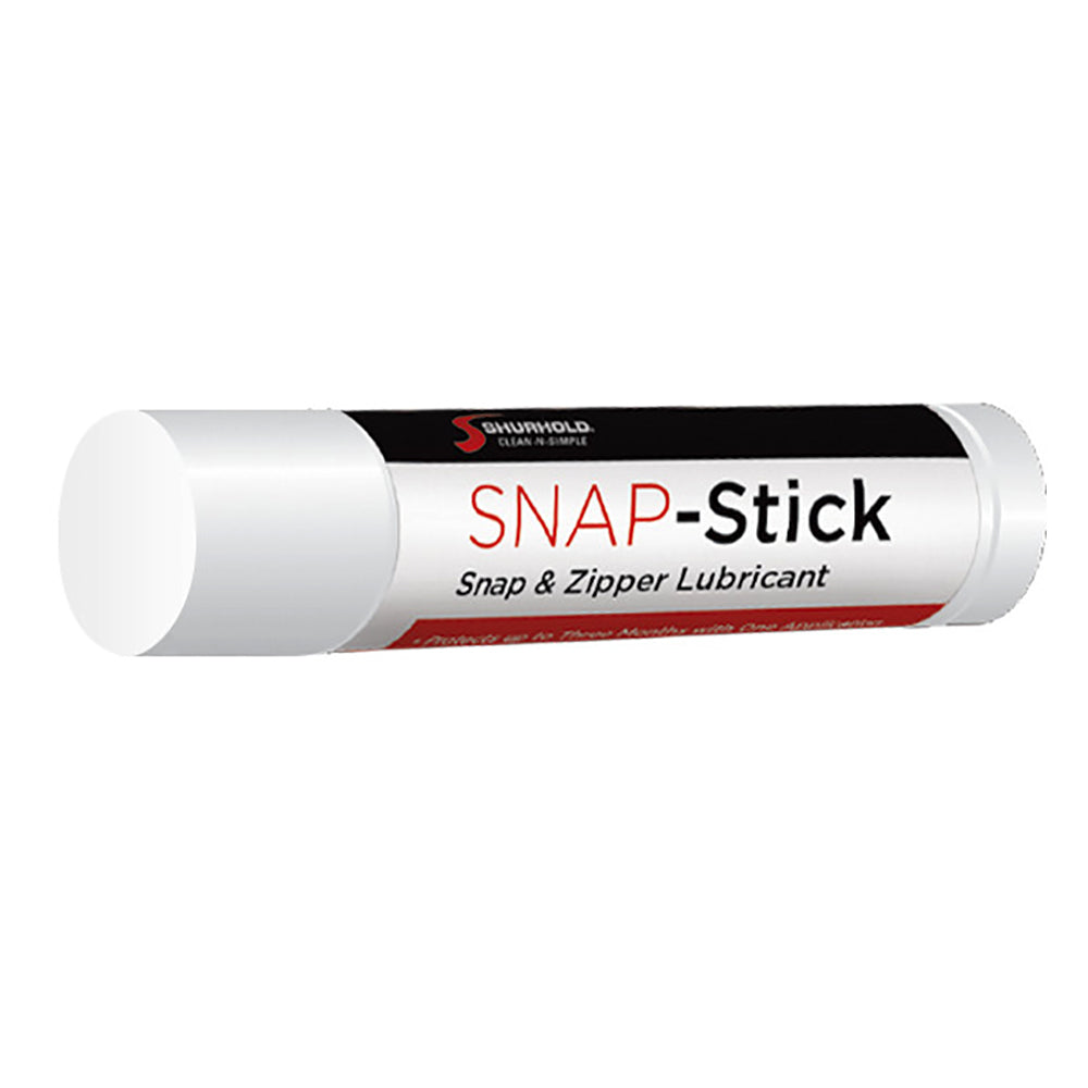 Shurhold Snap Stick Snap & Zipper Lubricant - Easy Water-Resistant Lubrication for Awnings, Straps, and More