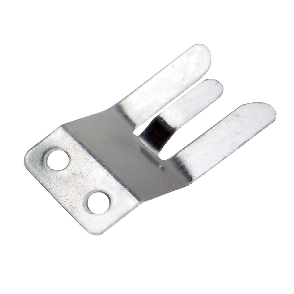 Whitecap S-0500 Stainless Steel Microphone Clip for Antenna Mounts