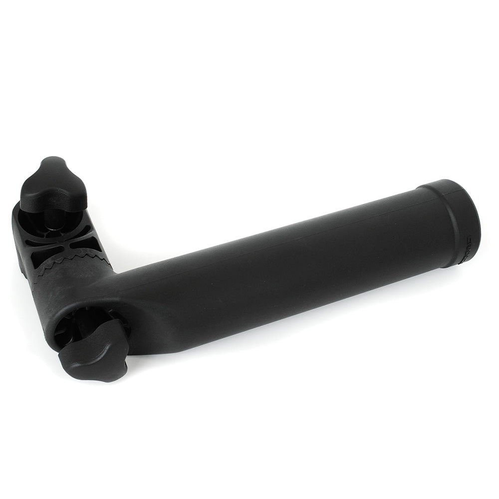 Cannon Rear Mount Rod Holder for Downriggers – Adjustable Dual Axis Fishing Rod Holder