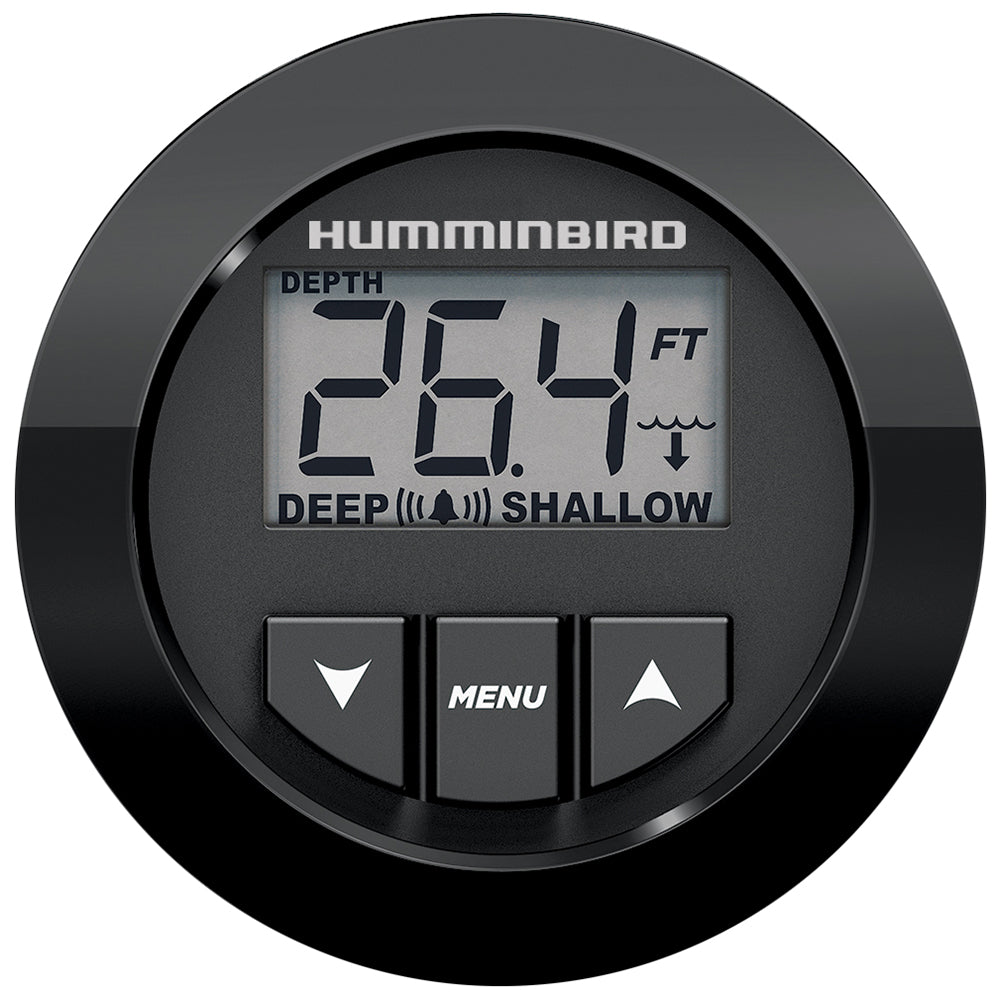 Humminbird HDR 650 In-Dash Digital Depth Sounder with Transom Mount Transducer