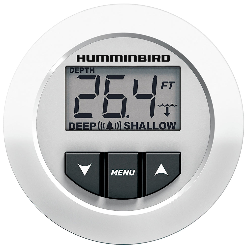 Humminbird HDR 650 In-Dash Digital Depth Sounder with Transom Mount Transducer