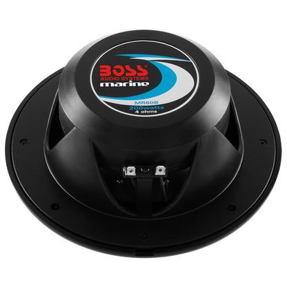 Boss Audio MR60B 6.5-Inch Marine Speakers - Waterproof 200W Pair