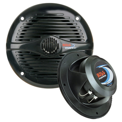 Boss Audio MR60B 6.5-Inch Marine Speakers - Waterproof 200W Pair