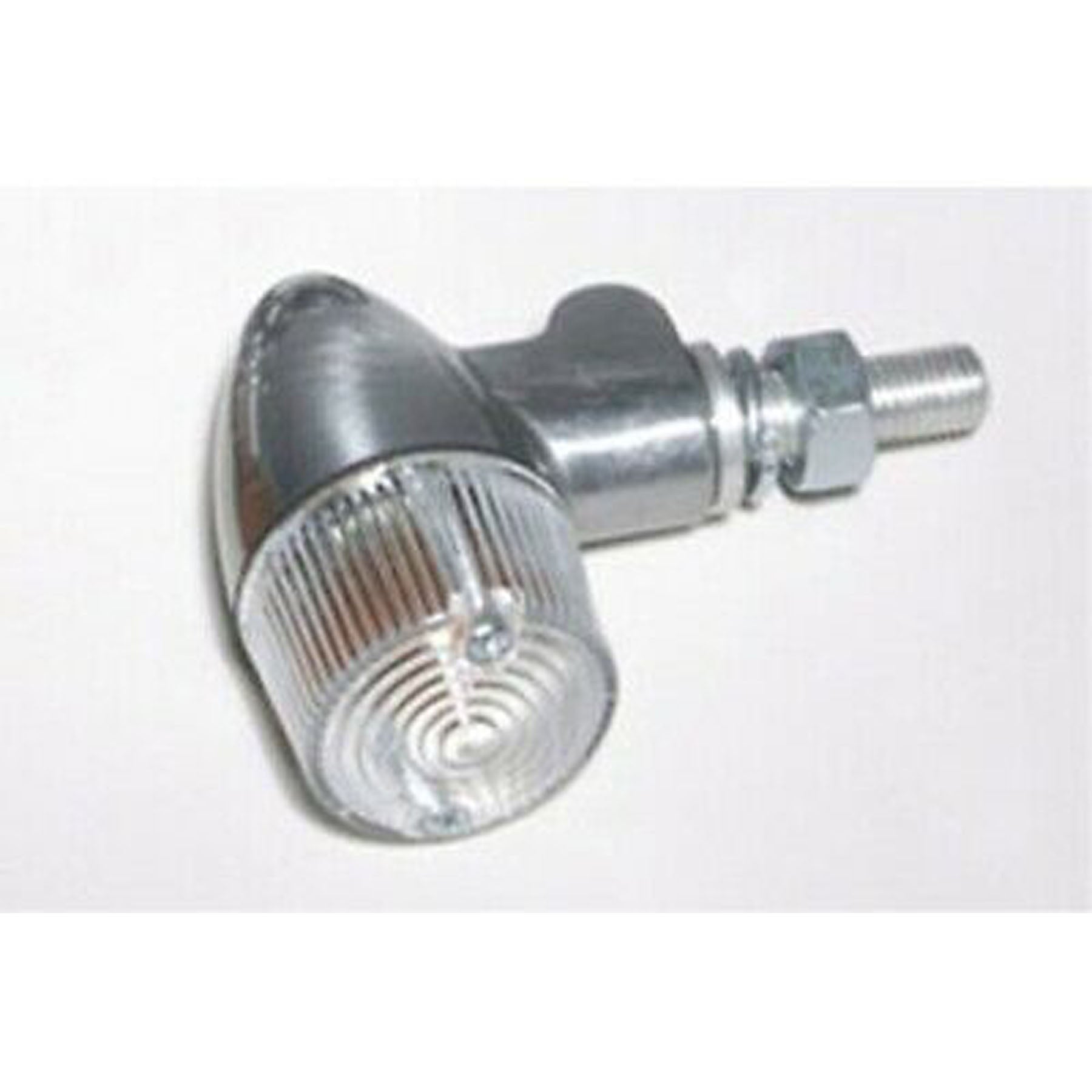 K&S Marker Lights, CMPCT, Flex Stem, Carbon Fiber, Clear, Short - Part Number 25-8418S