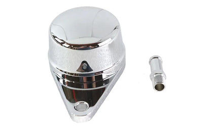 Wyatt Gatling Billet Crankcase Breather Chrome with 1/8 Inch NPT Fittings by Wyatt Gatling