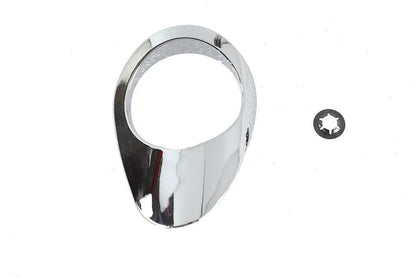 Wyatt Gatling Dipstick Bezel Chrome for Harley Davidson XL 2004-2013 by Wyatt Gatling